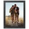 Americanflat Rustic Picture Frame - Modern Photo Frame for Unique Farmhouse Look - Polished Glass Cover - Hanging Hardware with Horizontal and Vertical Display - Includes Easel